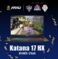 Win a MSI Katana 17 HX Gaming Laptop